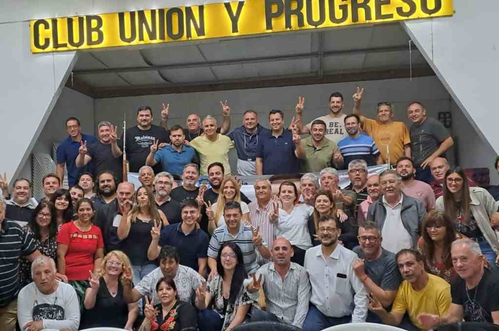 La reunión se realizó en el Club Unión y Progreso, en San Fabián. Foto:Gentileza.