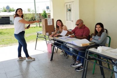 Antes del mediodía en Villaguay ya votó el 30% del padrón