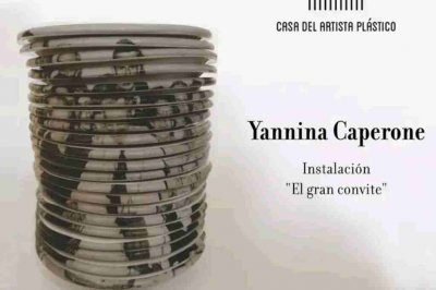 Exposiciones de Dante Conti y de Yannina Caperone