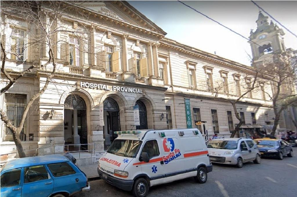 El crimen se produjo en el hospital Provincial en Rosario. Foto:Archivo.