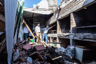 Lo que dejó el temporal: cómo es el trabajo en las localidades santafesinas afectadas
