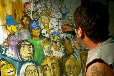 El arte metafsico de Sebastin Gmez se disfruta en Rosario