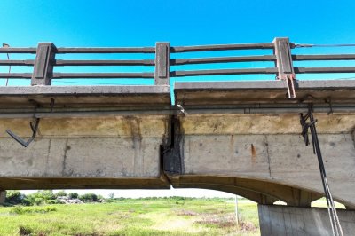 Puente Carretero: la reparacin definitiva demandar 3 meses