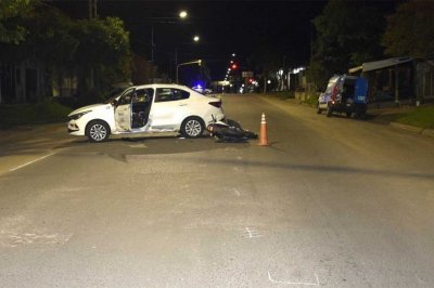 Periodista de Concordia falleci� tras accidentarse en su moto