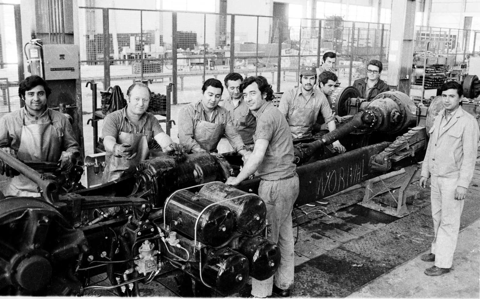 Las fotos de la fábrica Fiat en Sauce viejo