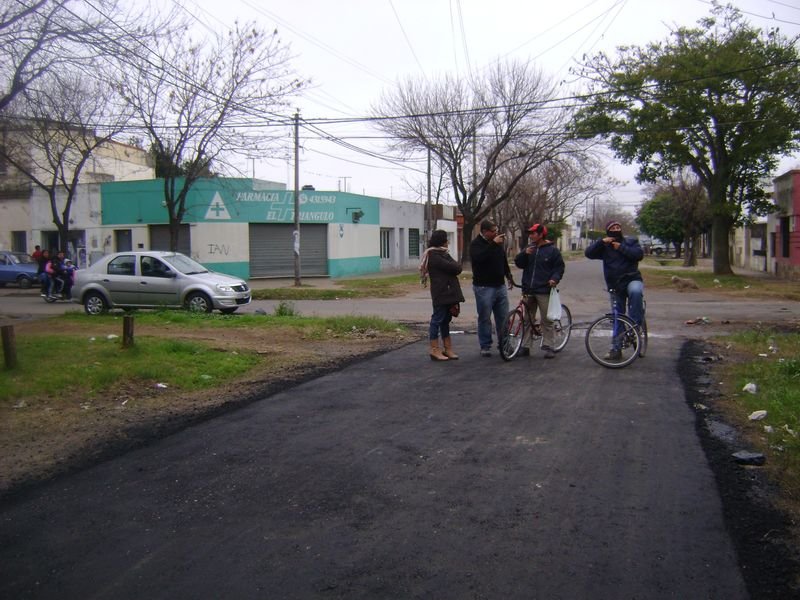 Pavimento para el oeste de Rosario