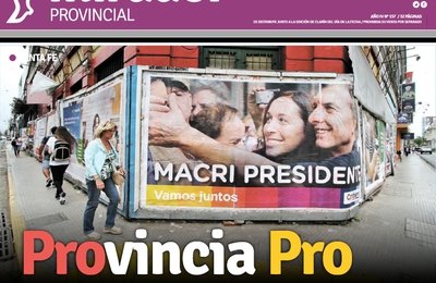 Edición impresa del domingo 29 de noviembre de 2015