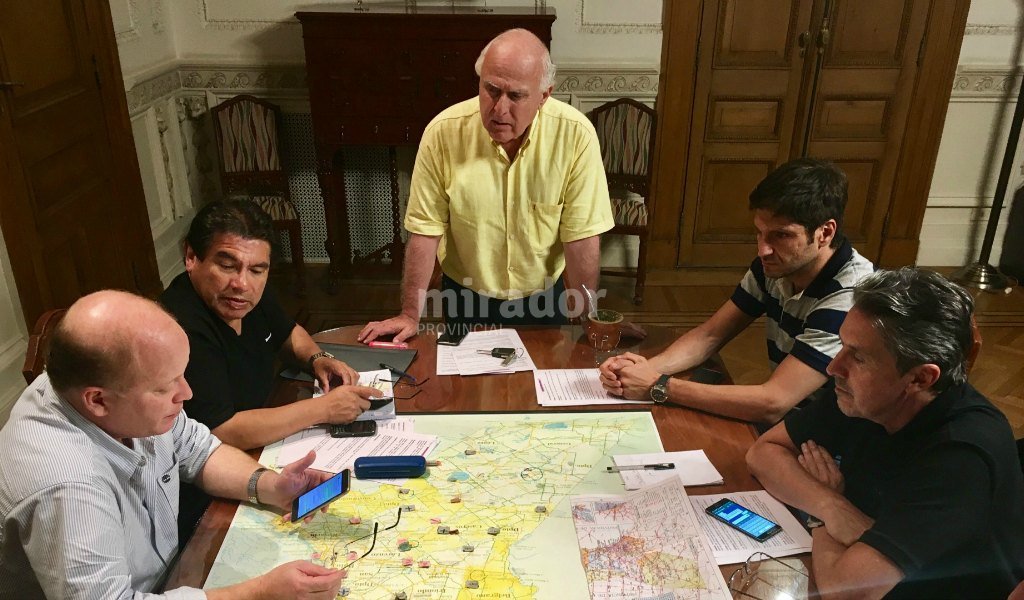 Lifschitz: ‘Estamos poniendo todos los recursos para enfrentar la emergencia’