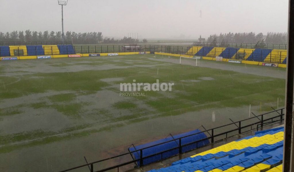 El predio de Central en Arroyo Seco quedó inundado