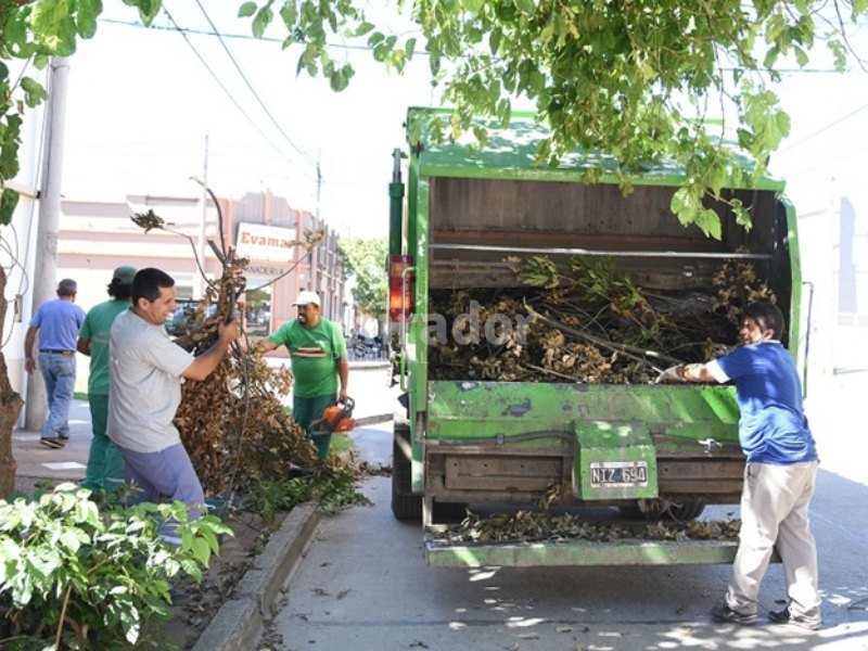 Rafaela: tareas de limpieza en las calles