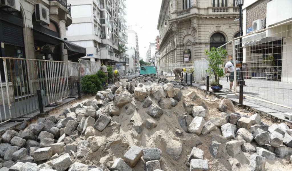 Comenzó la remodelación en la zona del teatro El Círculo