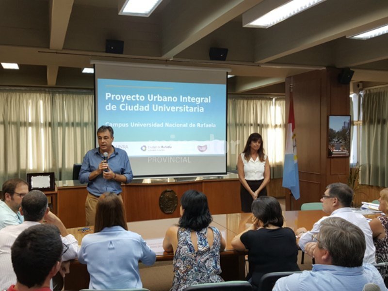Rafaela: presentado el proyecto de campus de la UNRA