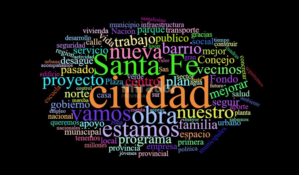 Las palabras que usó el intendente