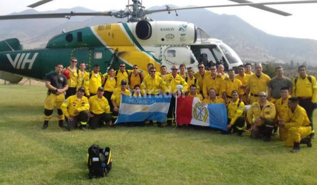 VT: reconocimiento al bombero Matías Bordoli