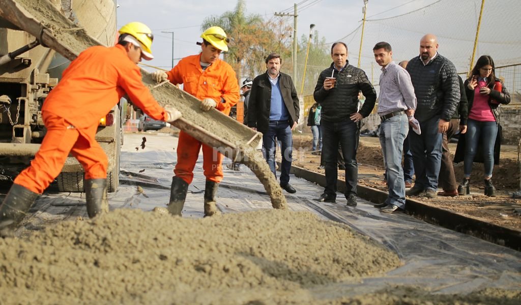 Santa Fe: pavimentación de calles del norte de la ciudad