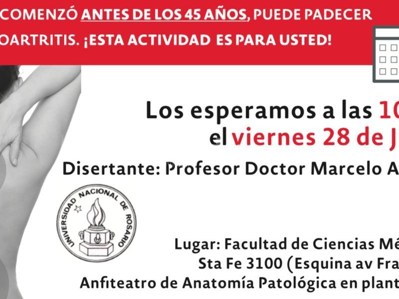 Charla para pacientes sobre espondilitis anquilosante