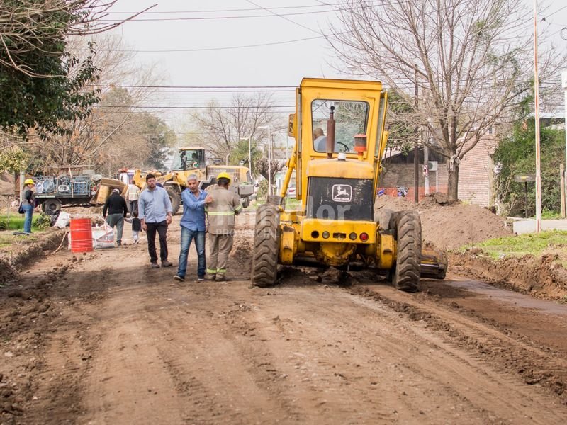 Villa Constitución: se iniciaron las obras en barrio Luzuriaga