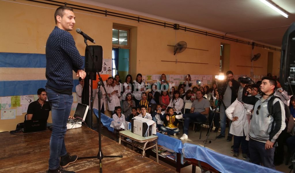Se inauguró la Biblioteca Futbolera ‘Marco Ruben’