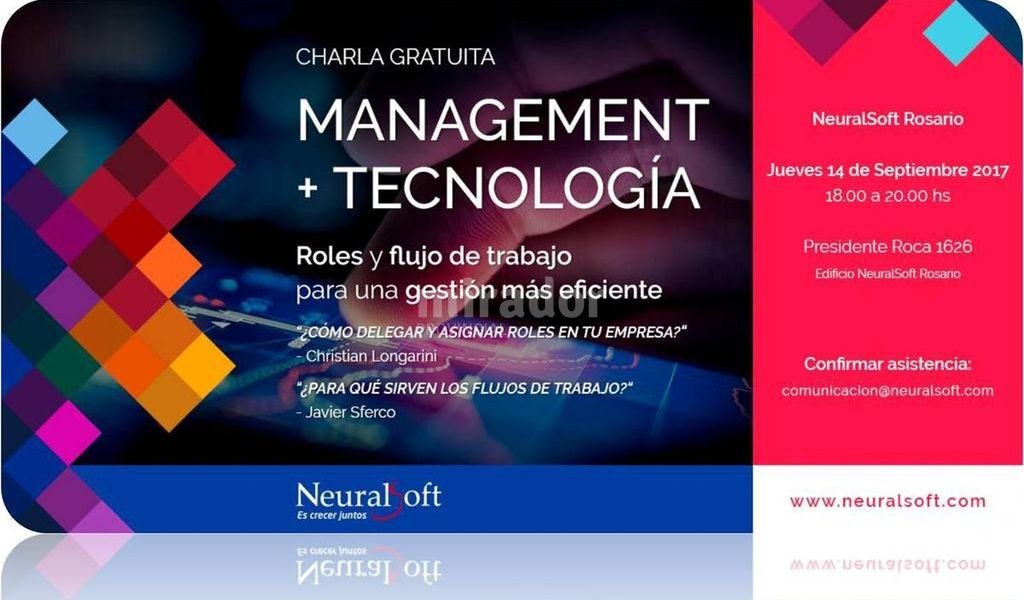 Charla sobre management y tecnología en NeuralSoft