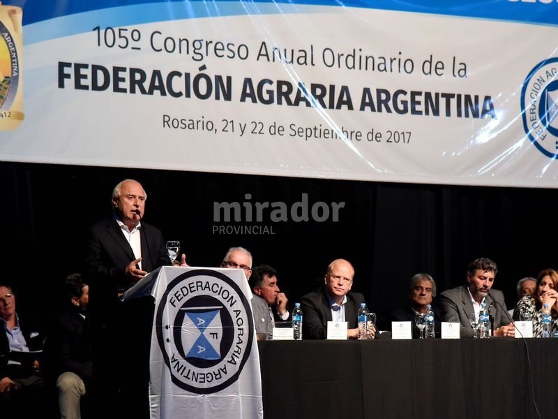 Lifschitz: ‘Argentina necesita un modelo que incluya leyes en defensa del pequeño y mediano productor’
