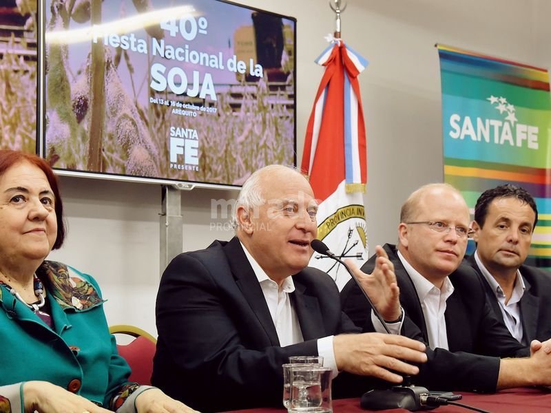 Se presentó la 20ª Fiesta Nacional de la Soja