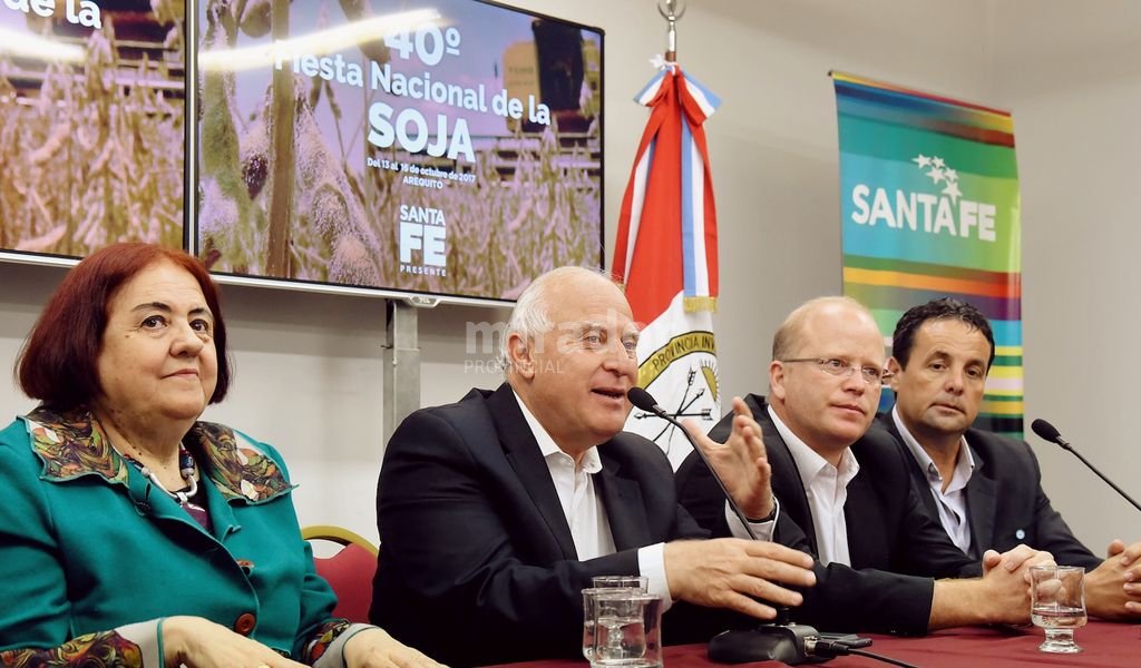 Se presentó la 20ª Fiesta Nacional de la Soja