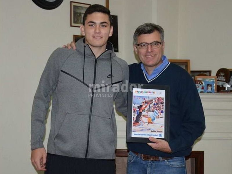 Venado: subsidio al joven deportista Julián Santos