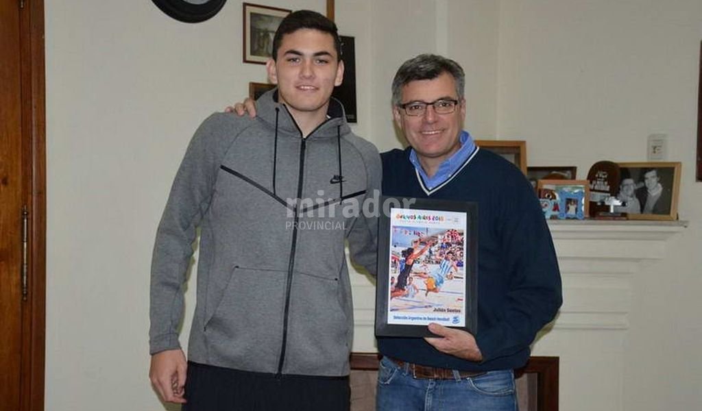 Venado: subsidio al joven deportista Julián Santos