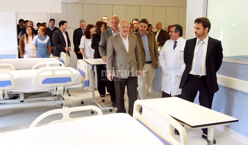 Rosario: inaugurada la unidad de cuidados críticos del Centenario
