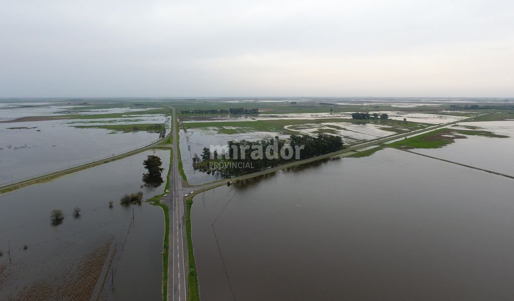 Denuncian ausencia del gobierno nacional y 100 mil hectáreas bajo agua