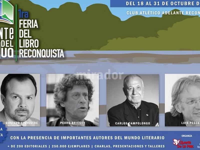 Abrió la primera Feria del Libro en Reconquista