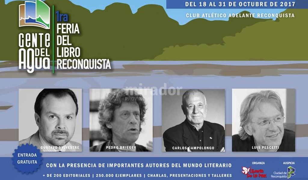 Abrió la primera Feria del Libro en Reconquista