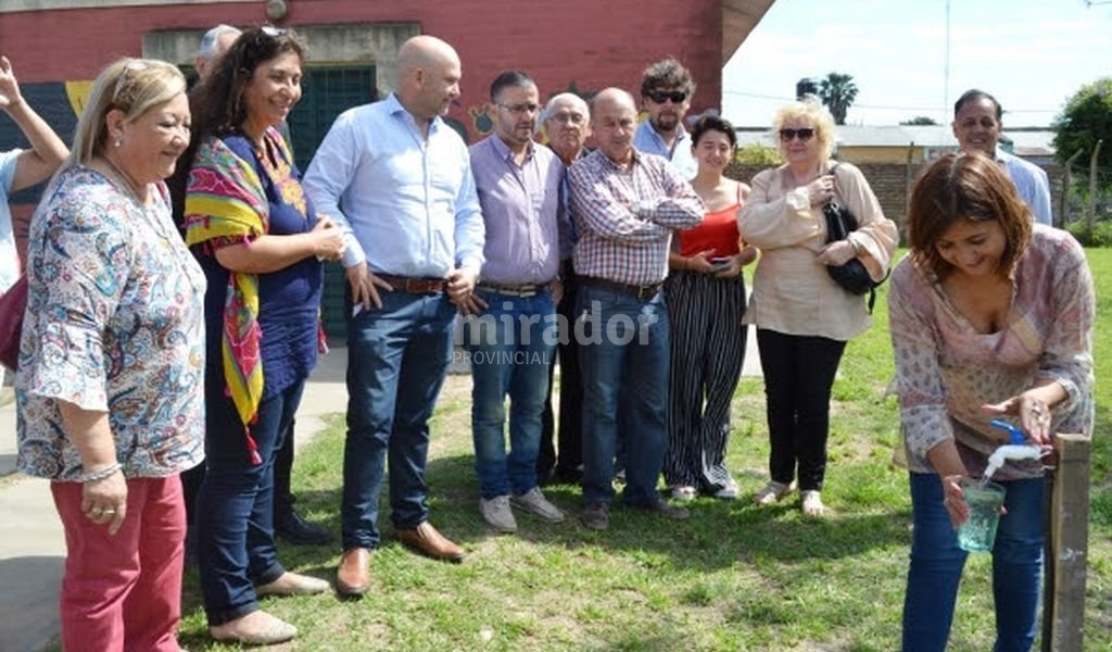 Santo Tomé: se habilitó la red de agua corriente para 466 familias