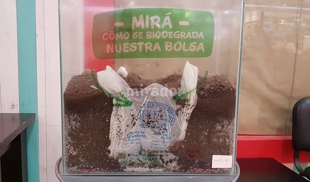 Rafaela: sigue la campaña de la biobolsa en los supermercados