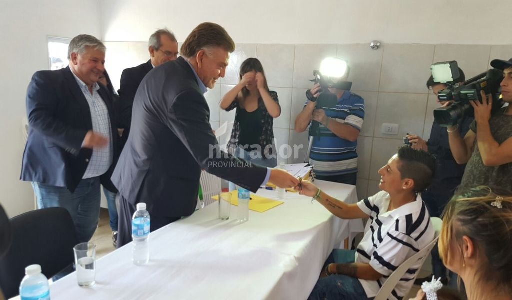 Nación entregó 20 viviendas en Timbúes