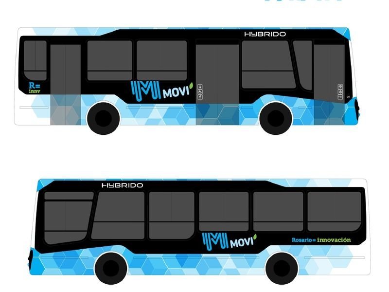 Lanzan el primer colectivo ‘hybrido’ de Latinoamérica made in Rosario