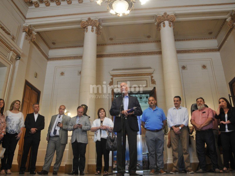 ‘No fue consenso fiscal, sino una imposición’, dijo Antonio Bonfatti