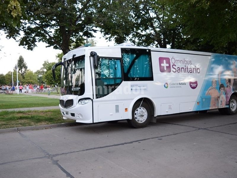 Rafaela: 4.500 consultas en el ómnibus sanitario en 2017