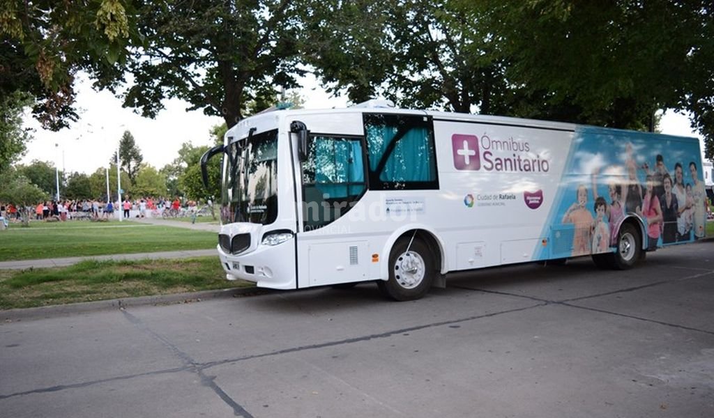 Rafaela: 4.500 consultas en el ómnibus sanitario en 2017