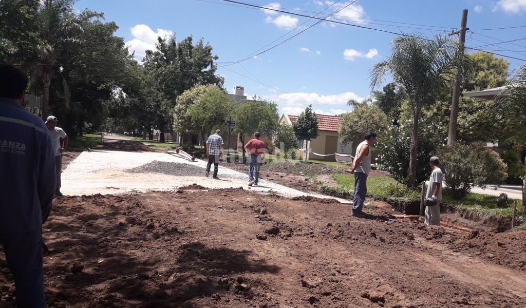 Esperanza: continúan las obras del plan de accesibilidad