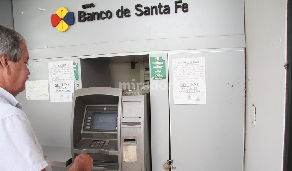 Banco Santa Fe instala nuevos cajeros automáticos