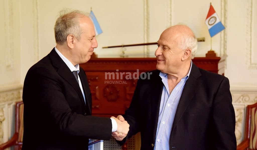 Lifschitz recibió al nuevo cónsul de Italia en Rosario