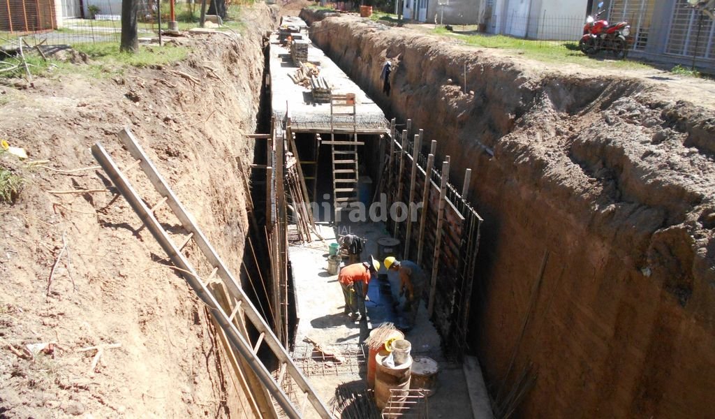Avanza el canal Alem en Esperanza