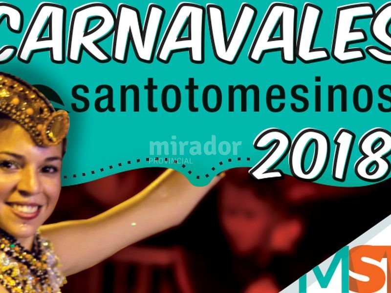 Todo listo para los Carnavales Santotomesinos 2018