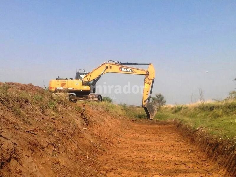 Avanzan las obras en dos desagües clave del departamento San Cristóbal