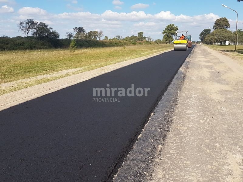 Avances en la pavimentación de la ruta provincial 31S