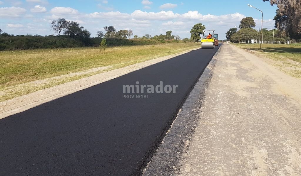 Avances en la pavimentación de la ruta provincial 31S