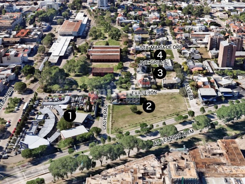 Nación vende 4 lotes en Santa Fe con un alto potencial constructivo