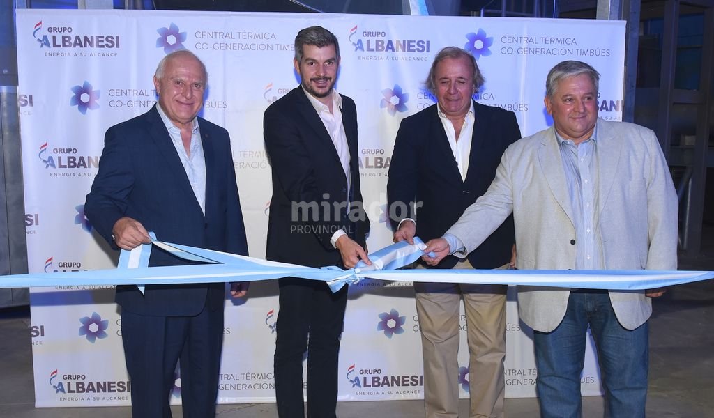 Timbúes: se inauguró la central térmica nueva