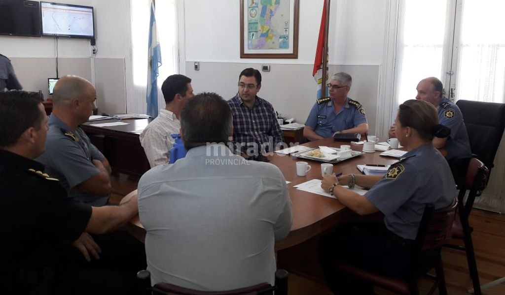 Casilda: Sarasola se reunió con el subjefe de Policía de la Provincia
